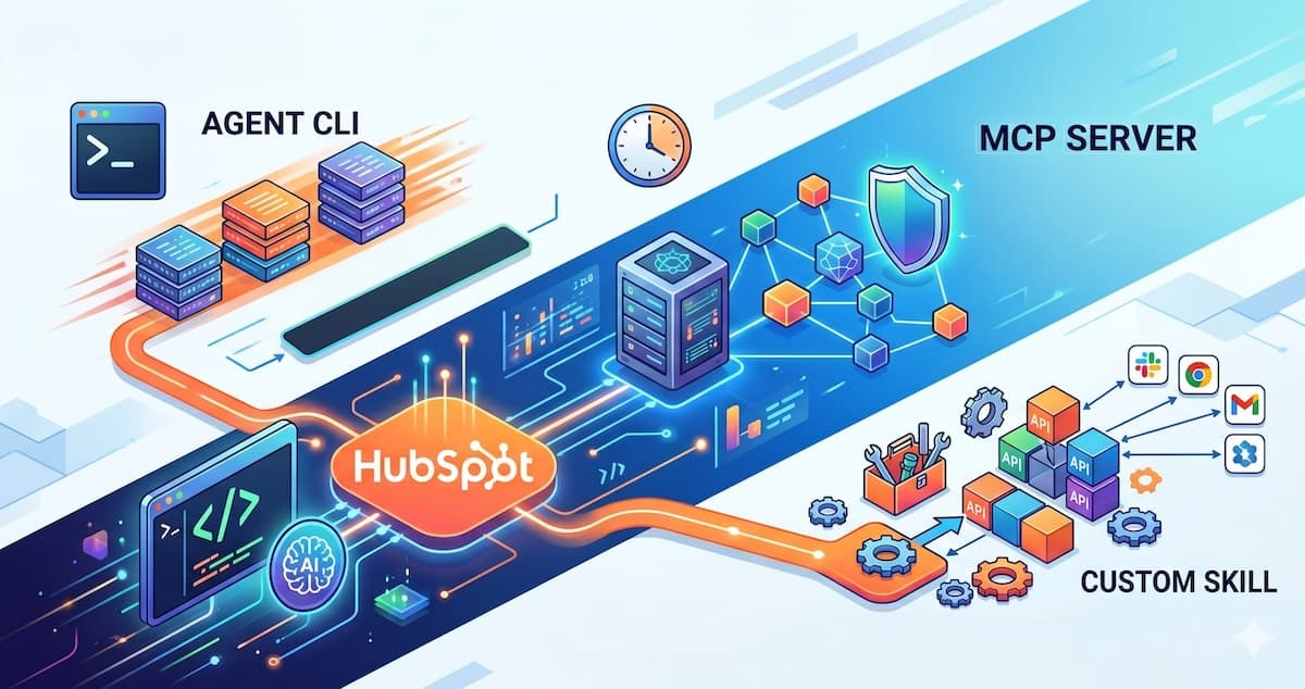 HubSpot Agent CLI vs MCP vs Custom API: Which Wins?