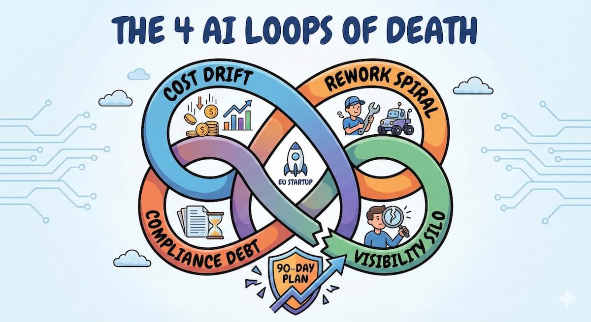 The 4 AI Loops of Death That Kill EU Startups Before Series A